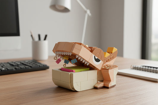 Portaclips dinosaurio