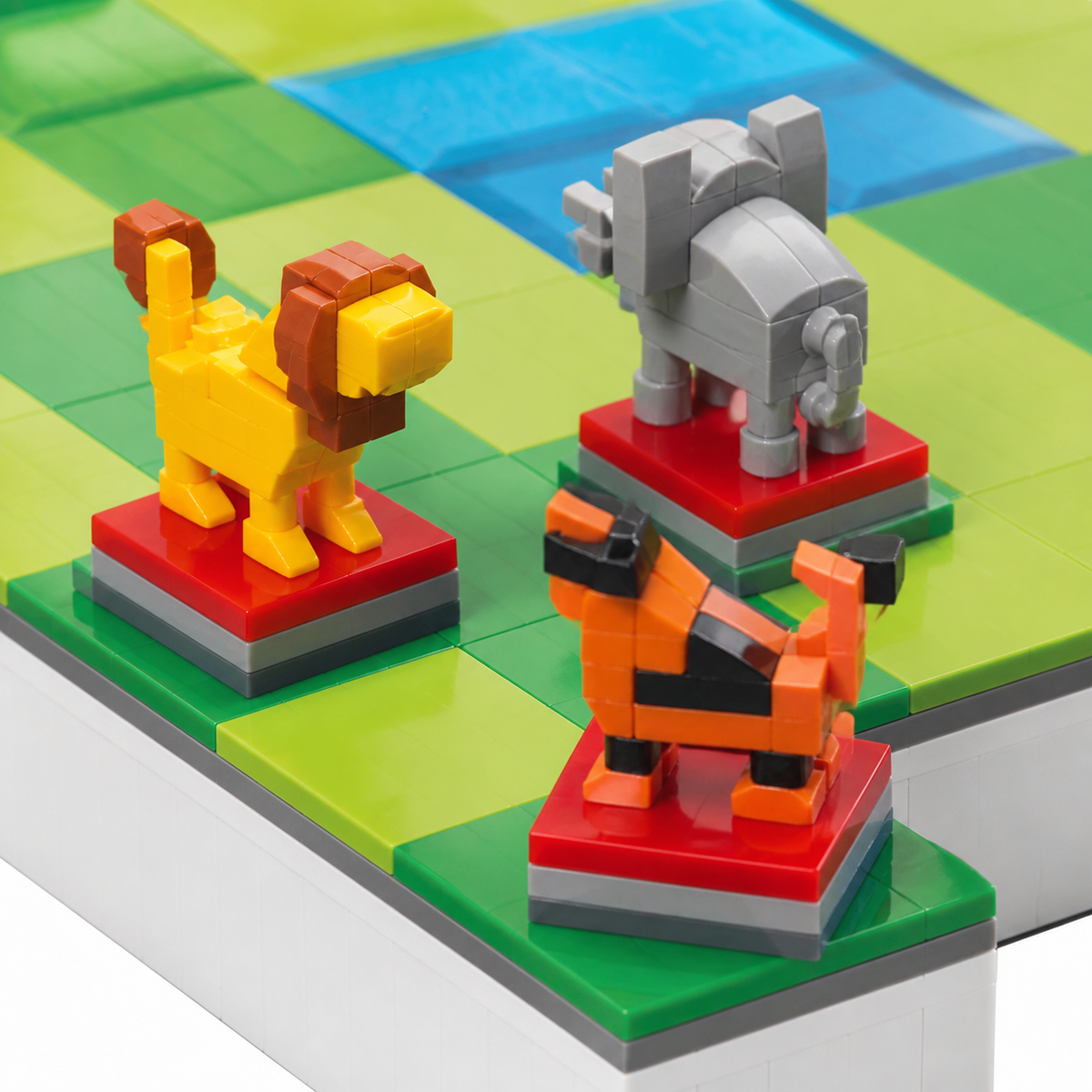 Ajedrez de Animales Micro Bloques