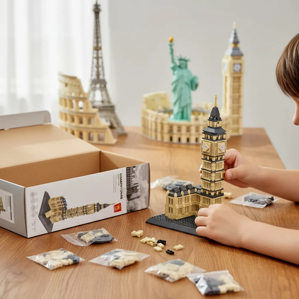 Elizabeth Tower BIG BEN Londres Bloques Para Armar 892 piezas