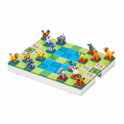 Ajedrez de Animales Micro Bloques