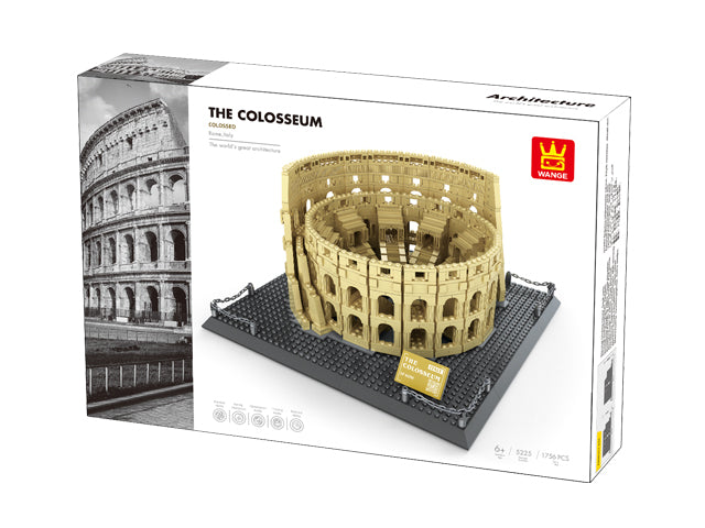 Coliseo romano roma italia bloques de encastre 1756 piezas