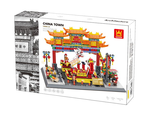 Barrio chino washington bloques de encastre 1245 piezas