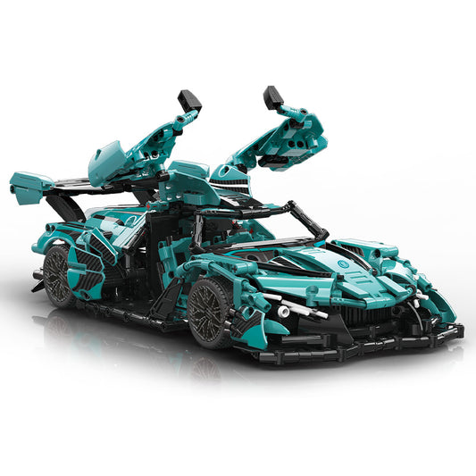 Auto Aston Martin Valkyrie Celeste – Coleccionable a Escala