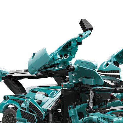 Auto Aston Martin Valkyrie Celeste – Coleccionable a Escala