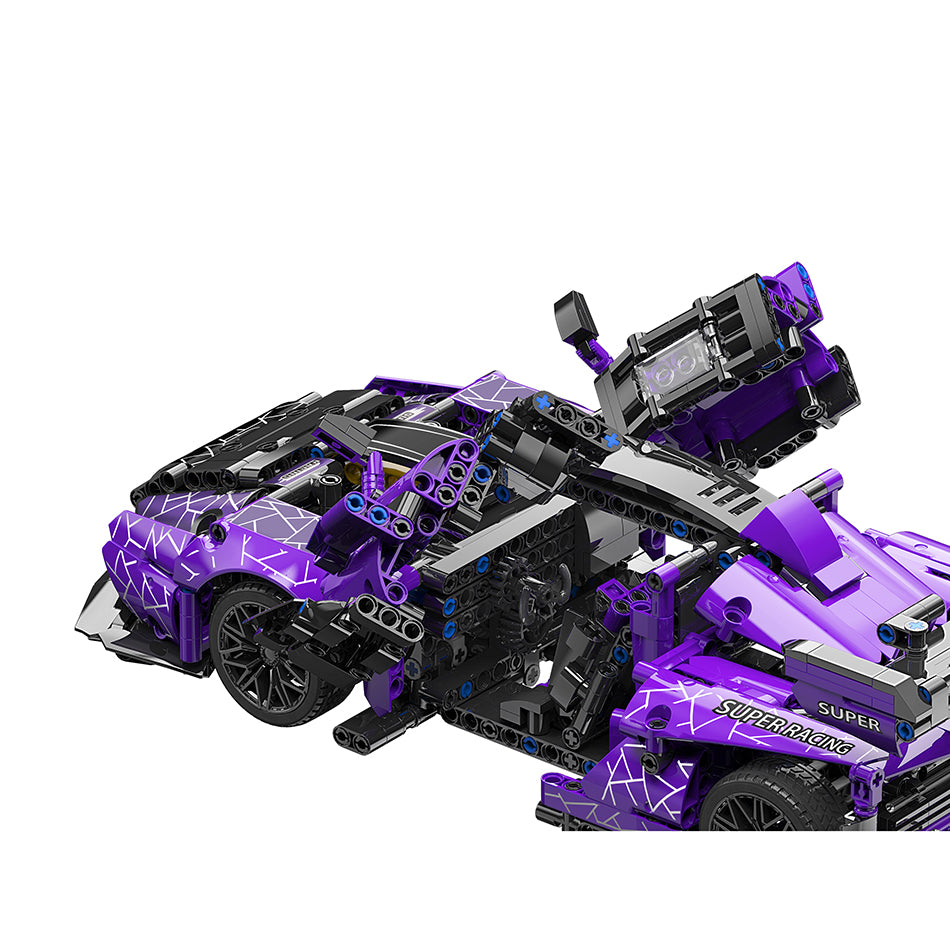 Auto sport mclaren senna purpura