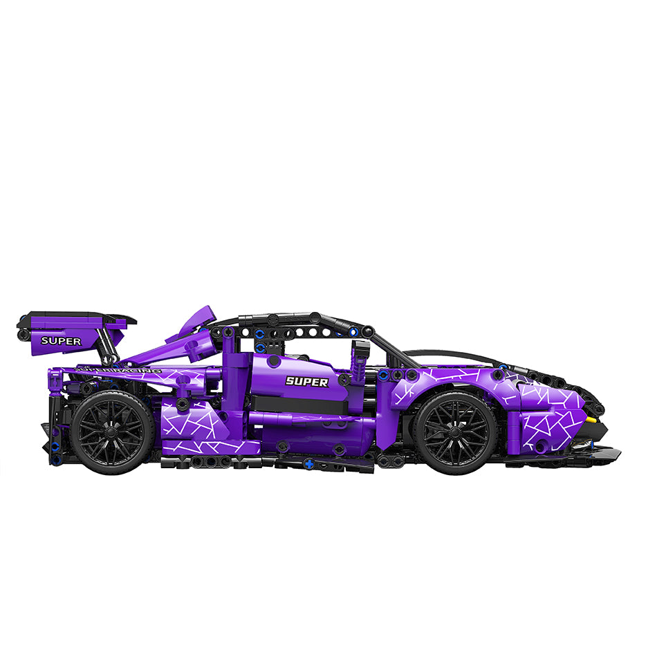 Auto sport mclaren senna purpura
