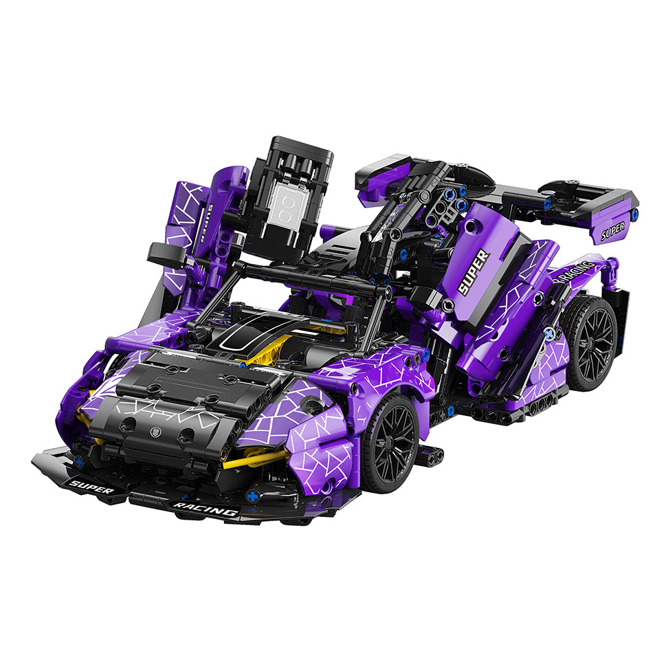 Auto sport mclaren senna purpura