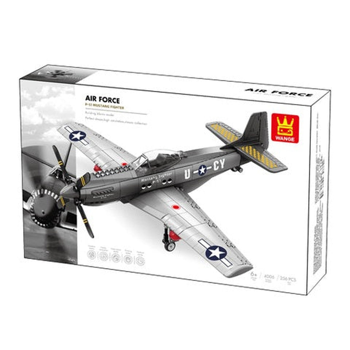 Avion P-51 Mustang Fighter