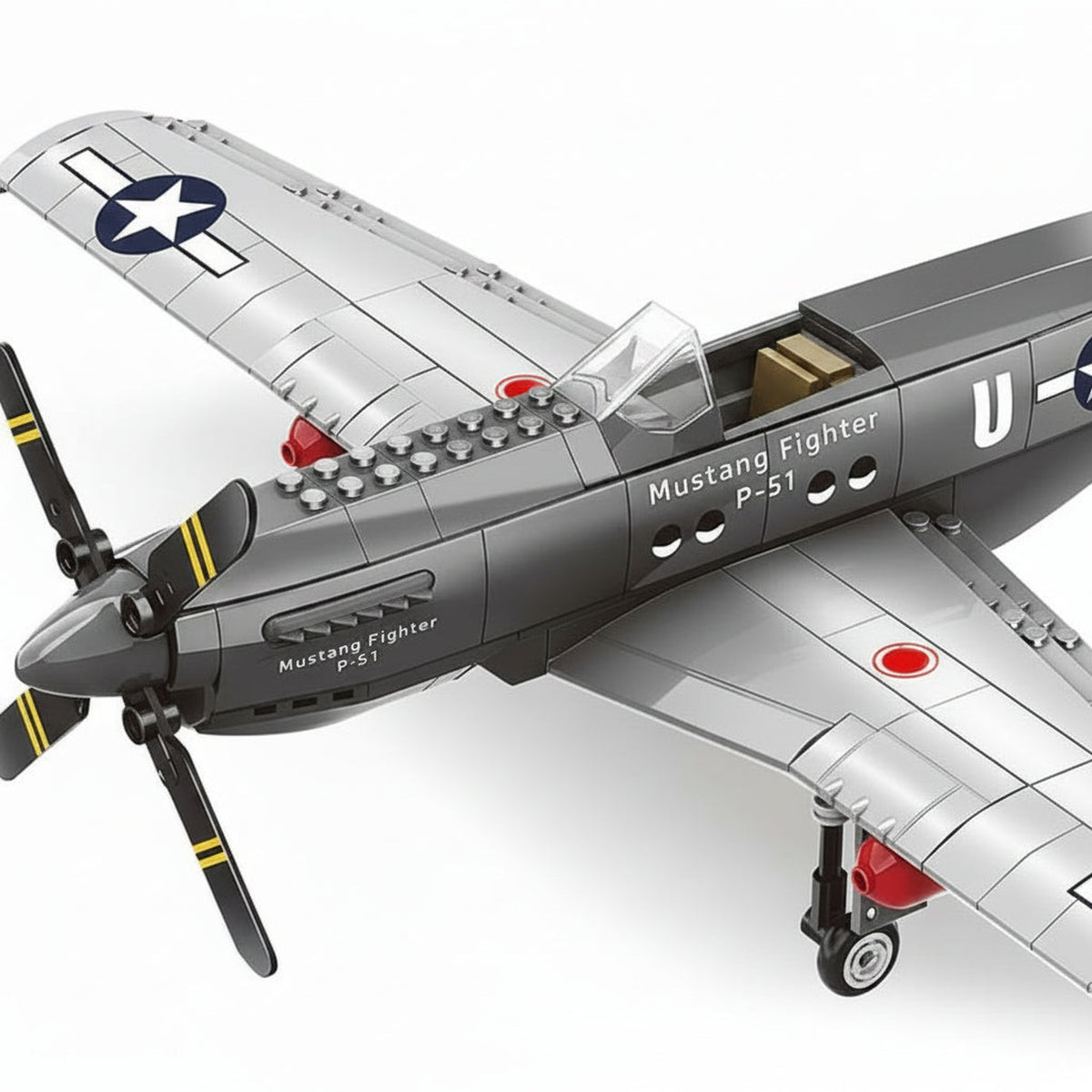 Avion P-51 Mustang Fighter