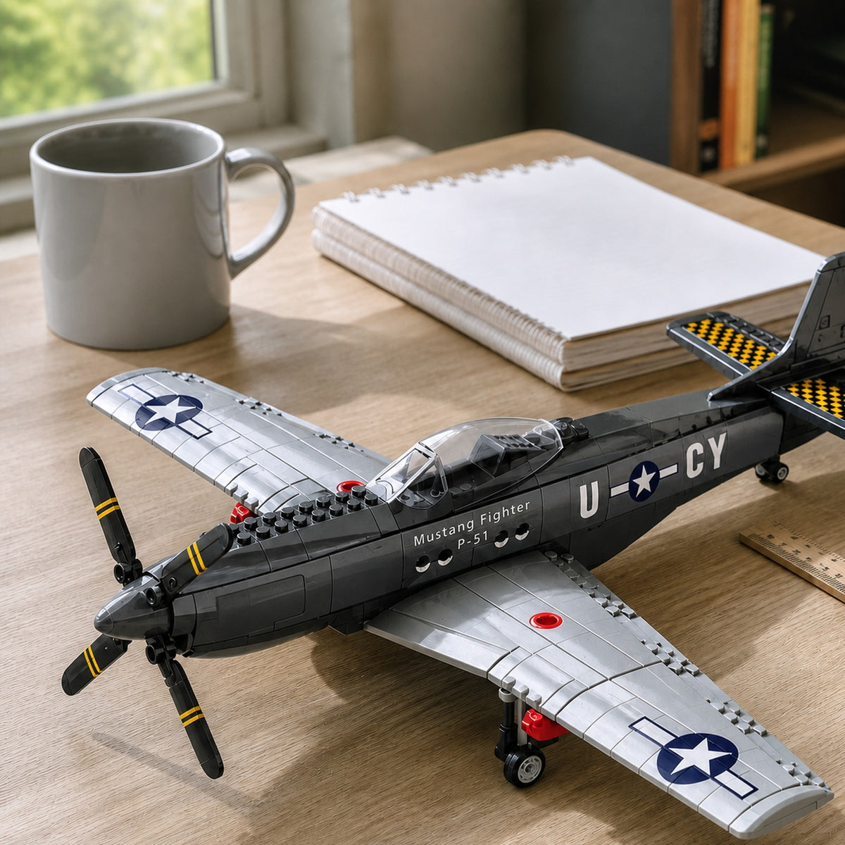 Avion P-51 Mustang Fighter