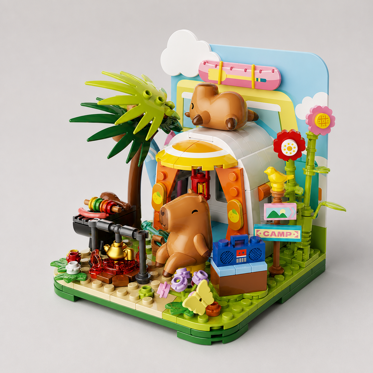 Capibara DE VACACIONES - CaMPING