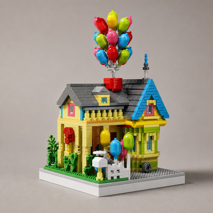 Casa de globos UP