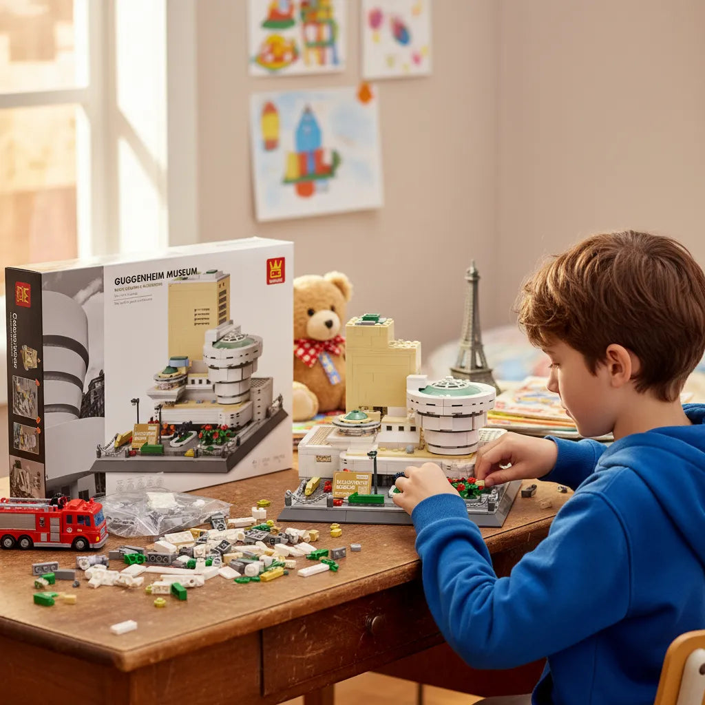 Museo Guggenheim nueva york bloques de encastre 902 piezas