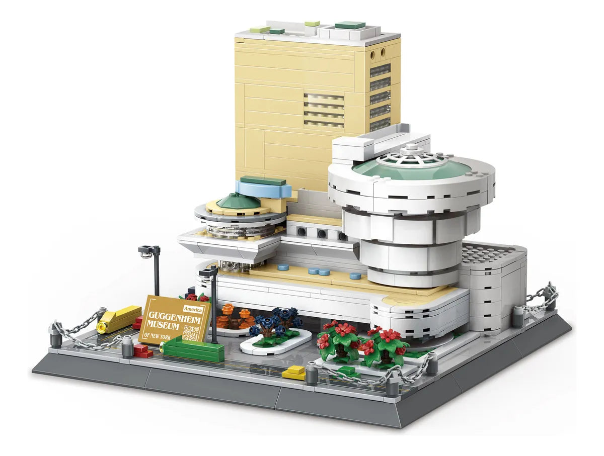 Museo Guggenheim nueva york bloques de encastre 902 piezas