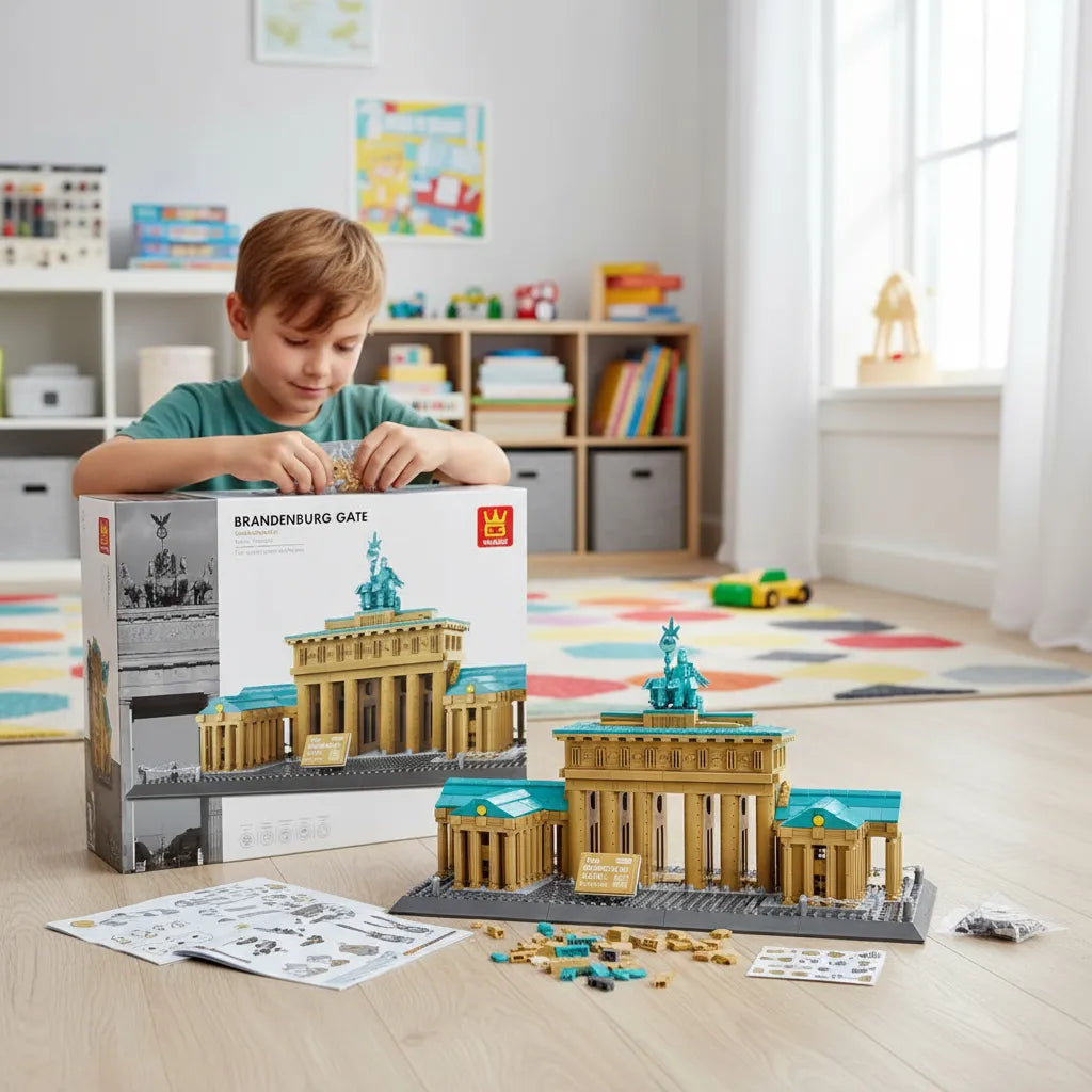Puerta de Brandenburgo Berlin bloques de encastre 1551 piezas