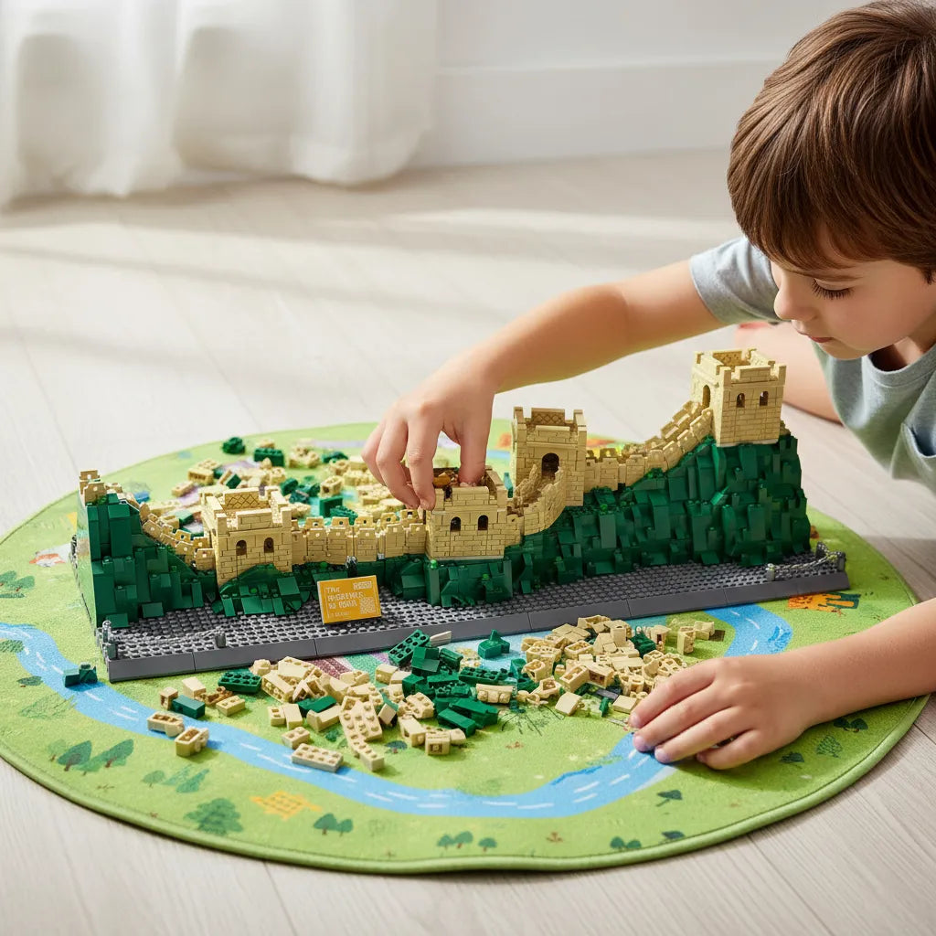 Gran muralla china bloques de encastre 1407 piezas