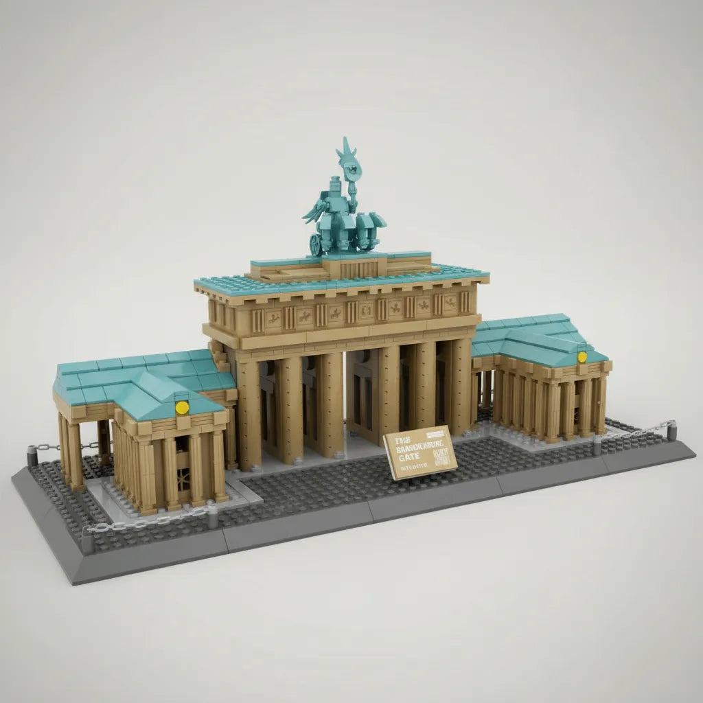 Puerta de Brandenburgo Berlin bloques de encastre 1551 piezas