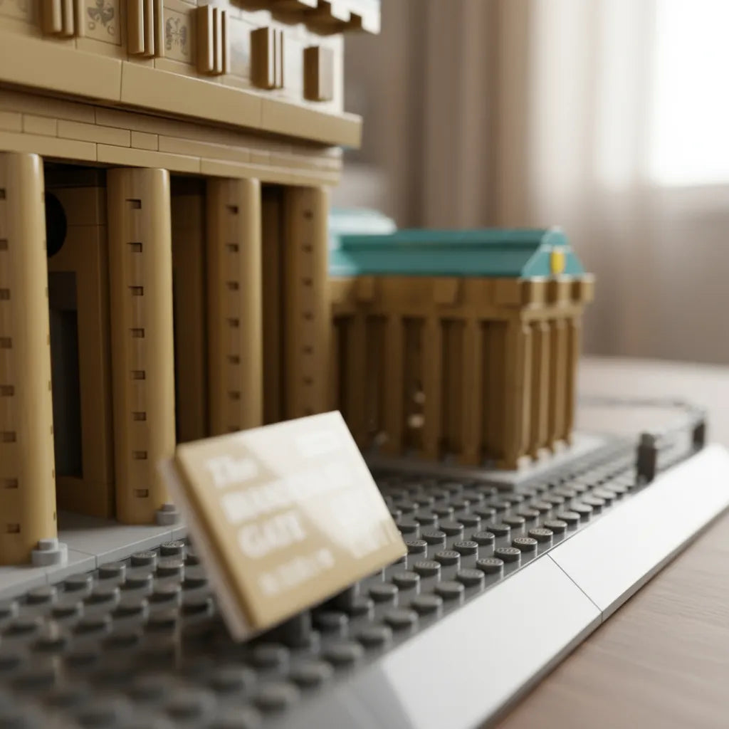 Puerta de Brandenburgo Berlin bloques de encastre 1551 piezas