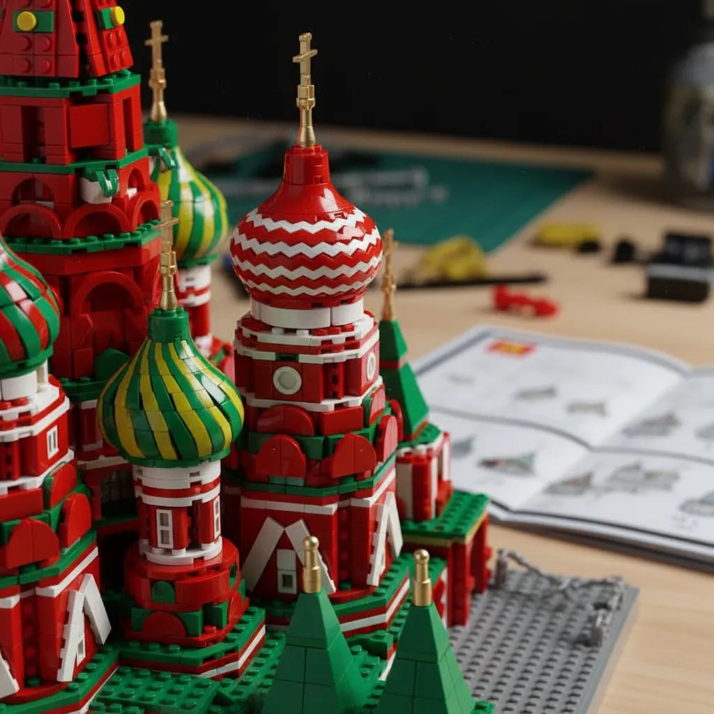Catedral de San Basilio Moscu Bloques de encastre 3213 piezas