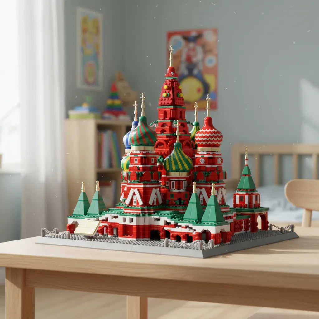 Catedral de San Basilio Moscu Bloques de encastre 3213 piezas