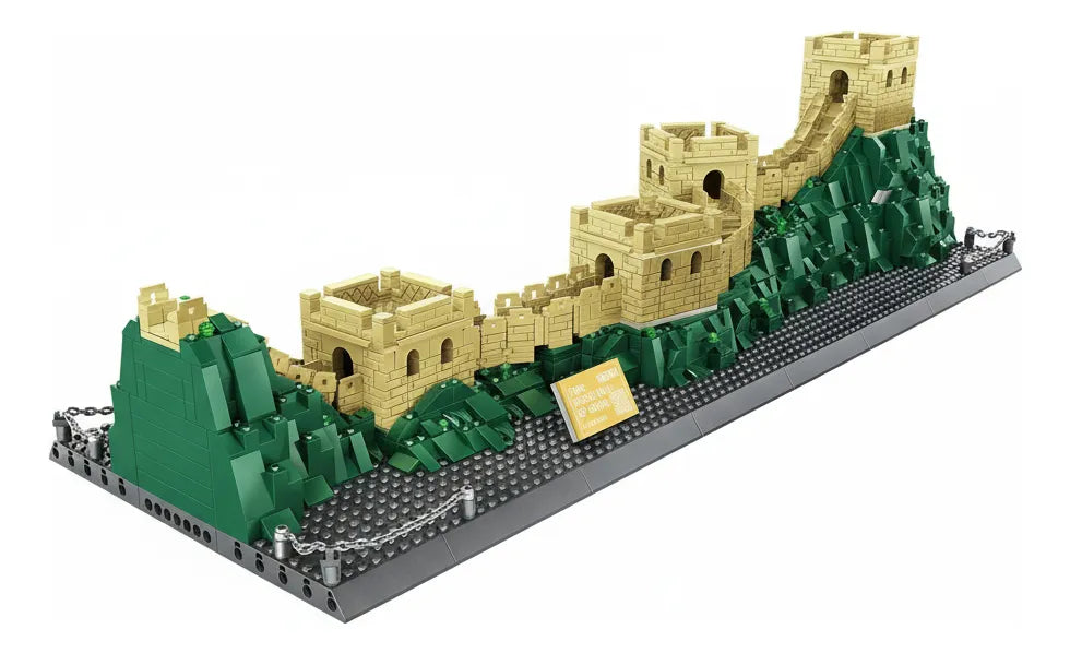 Gran muralla china bloques de encastre 1407 piezas