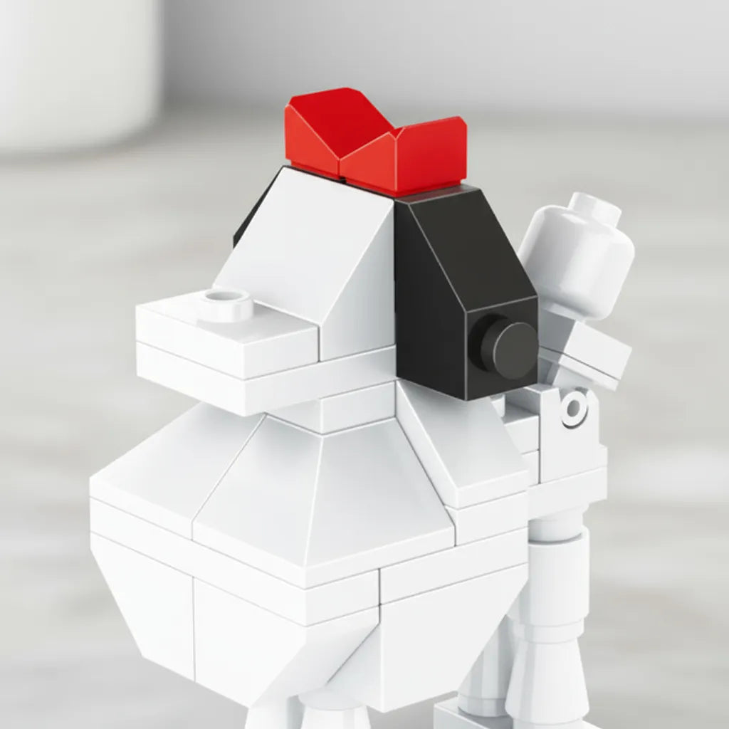 Animales en capsula bloques de encastre varios modelos