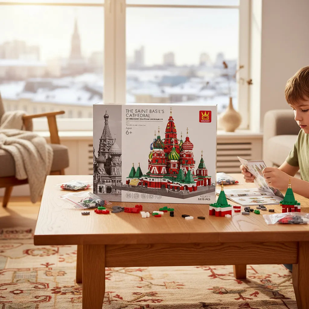 Catedral de San Basilio Moscu Bloques de encastre 3213 piezas