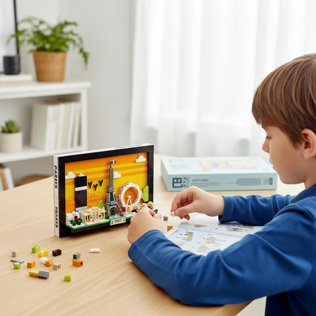 Cuadro Ciudad de Paris 598 piezas