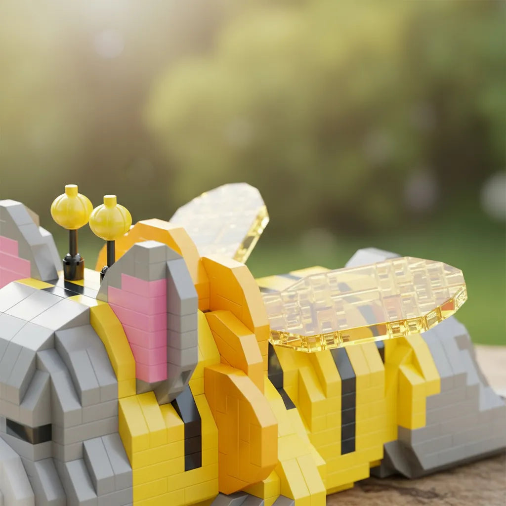 Bulldog frances micro bloques para armar 954 piezas