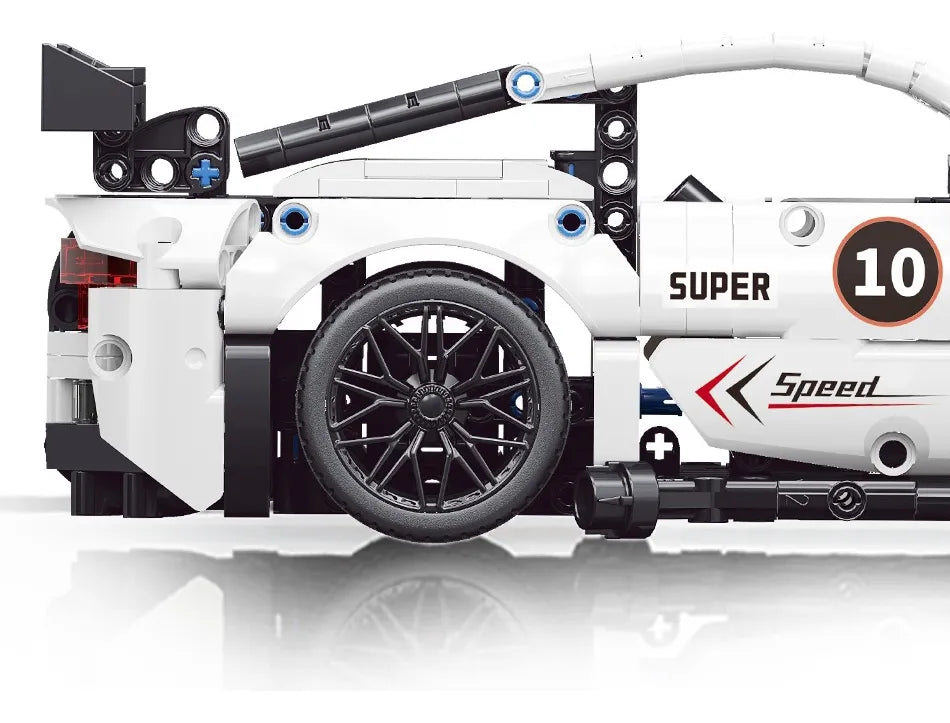 Super auto blanco