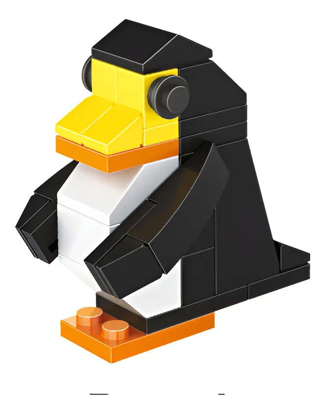 Animales en capsula bloques de encastre varios modelos