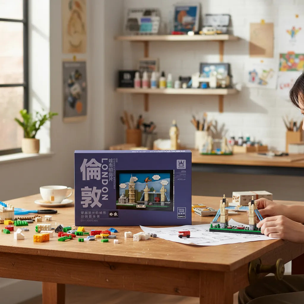 Cuadro Ciudad de Londres 564 piezas