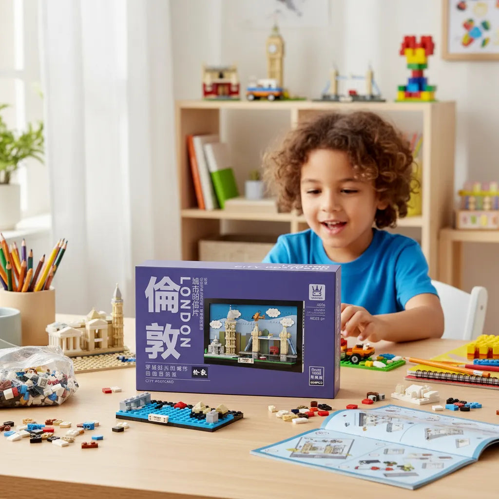 Cuadro Ciudad de Londres 564 piezas