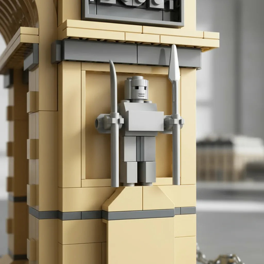 Arco de Triunfo Paris bloques de encastre 1399 piezas