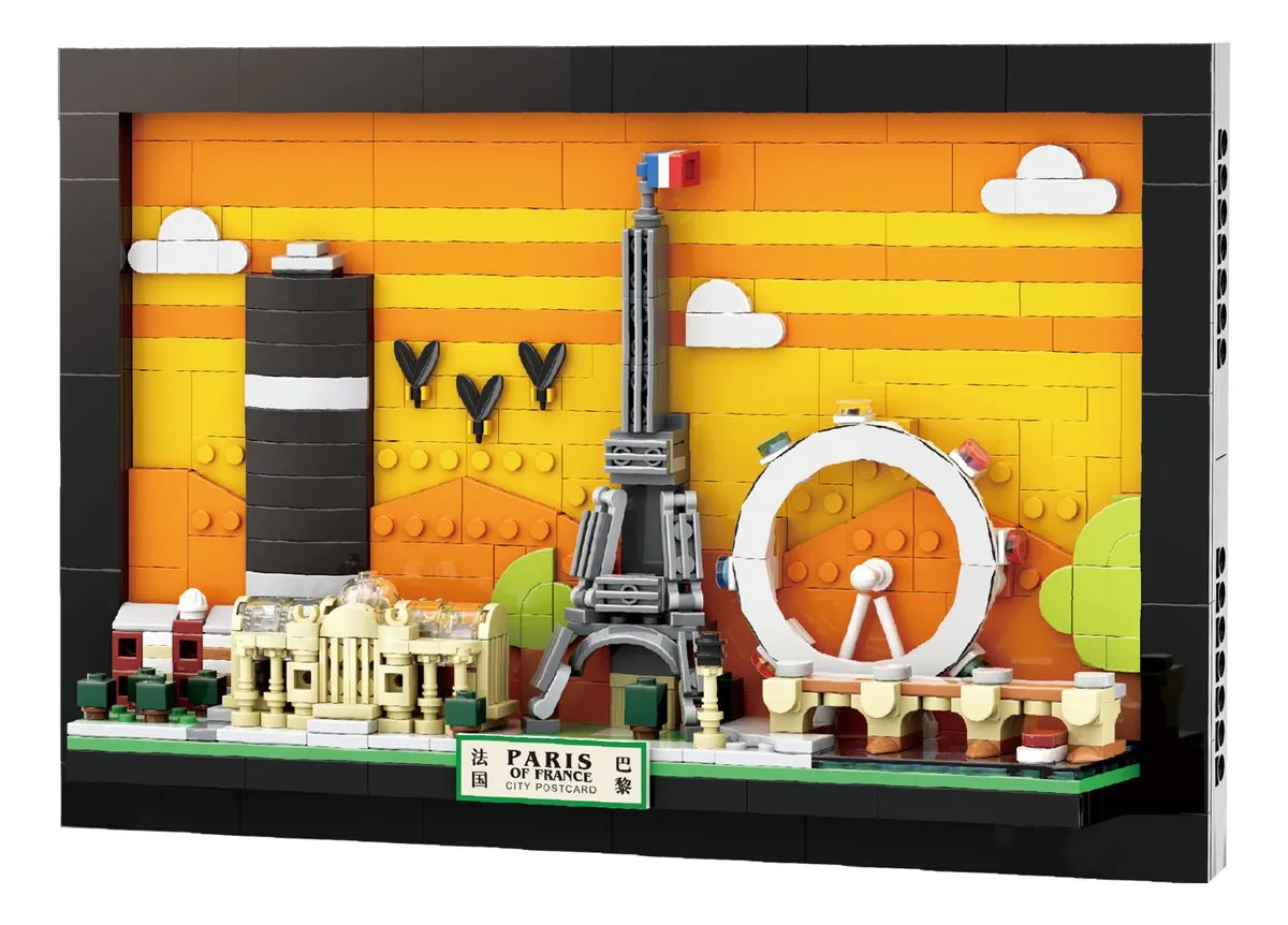 Cuadro Ciudad de Paris 598 piezas