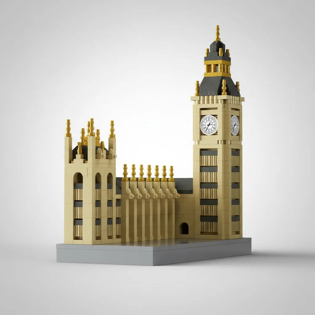 Big Ben Londres micro bloques de encastre 1017 piezas