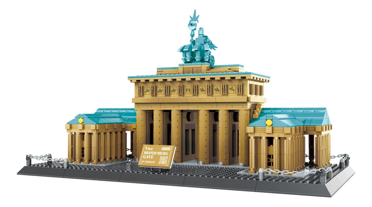 Puerta de Brandenburgo Berlin bloques de encastre 1551 piezas