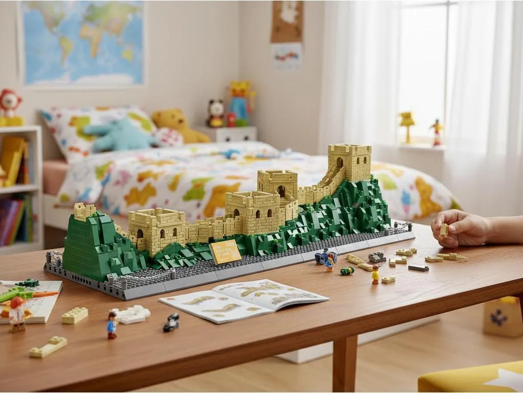 Gran muralla china bloques de encastre 1407 piezas