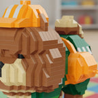 Chow Chow micro bloques para armar