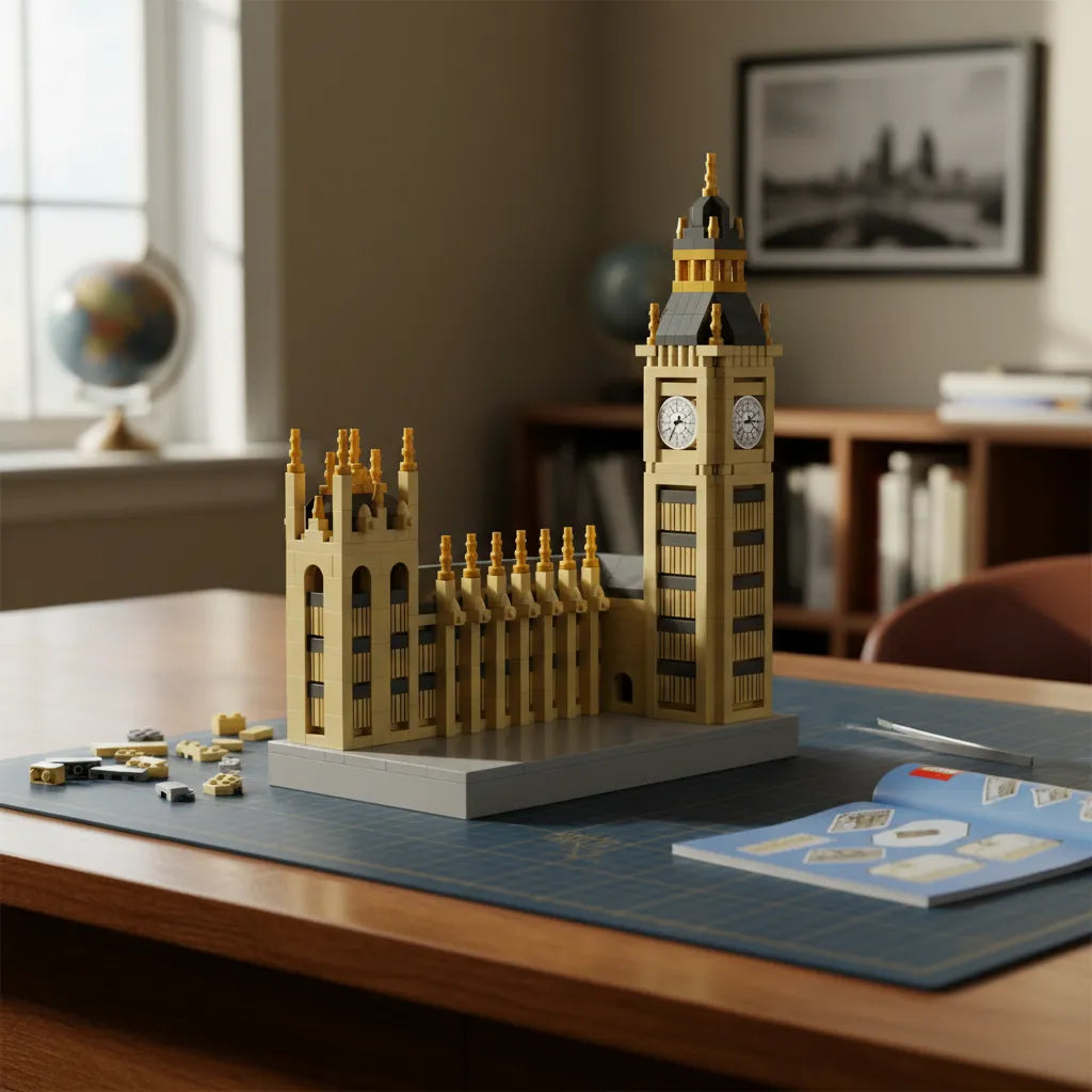Big Ben Londres micro bloques de encastre 1017 piezas