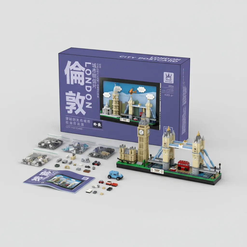 Cuadro Ciudad de Londres 564 piezas