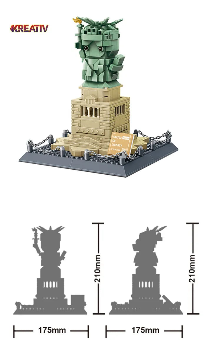 Mini Estatua De La Libertad