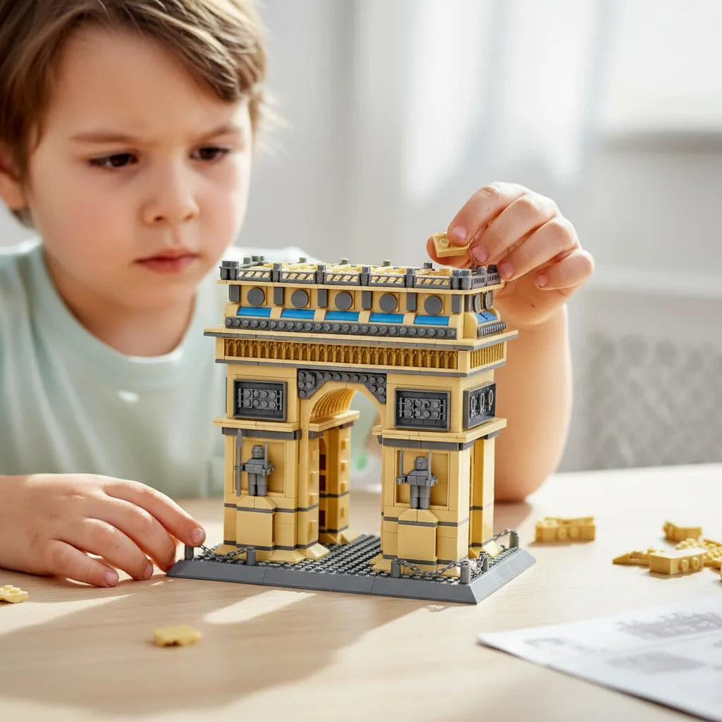 Arco de Triunfo Paris bloques de encastre 1399 piezas