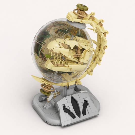 Globo Terráqueo de la Era de los Dinosaurios- TREX