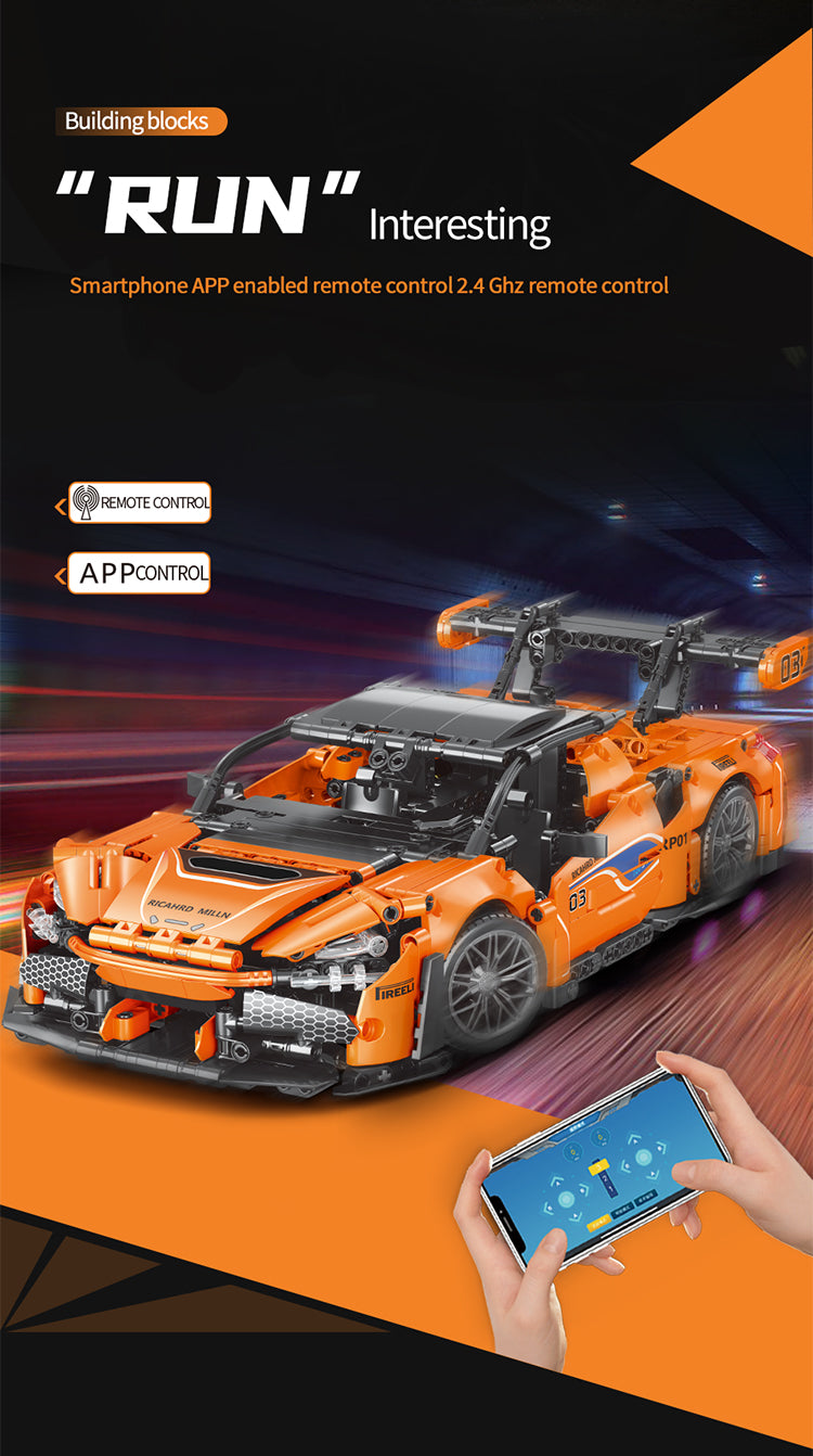 Super auto naranja