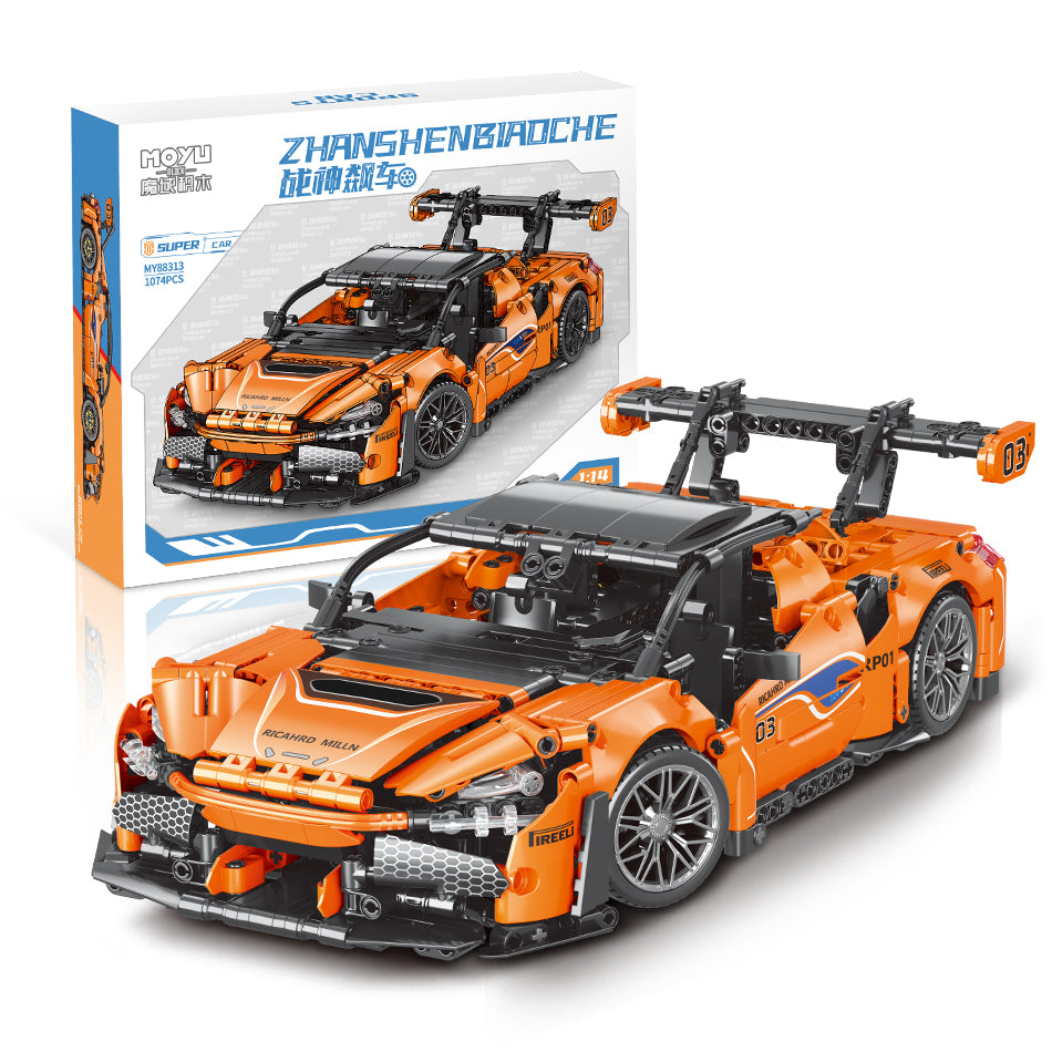 Super auto naranja