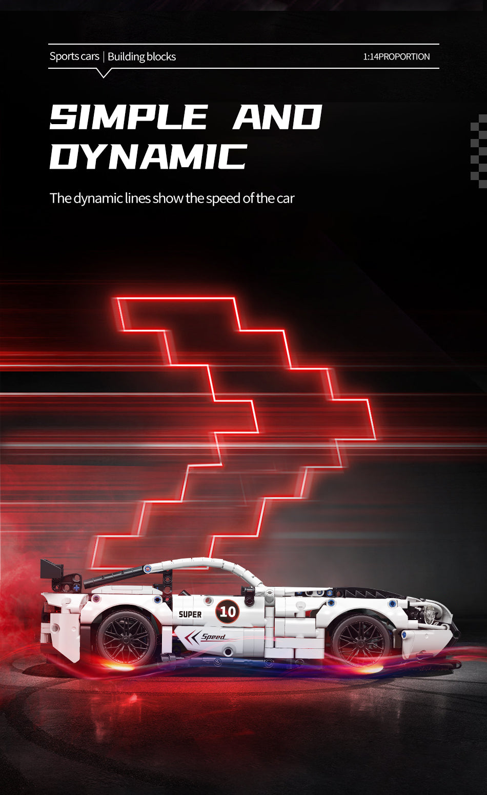 Super auto blanco
