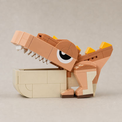 Portaclips dinosaurio