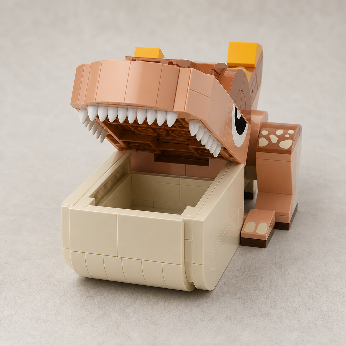 Portaclips dinosaurio