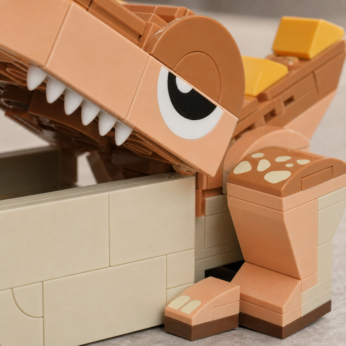Portaclips dinosaurio